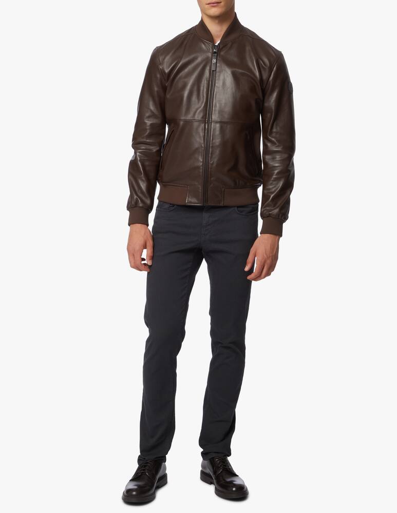 rinascente Trussardi Pied de poule 5 pocket 370 trousers