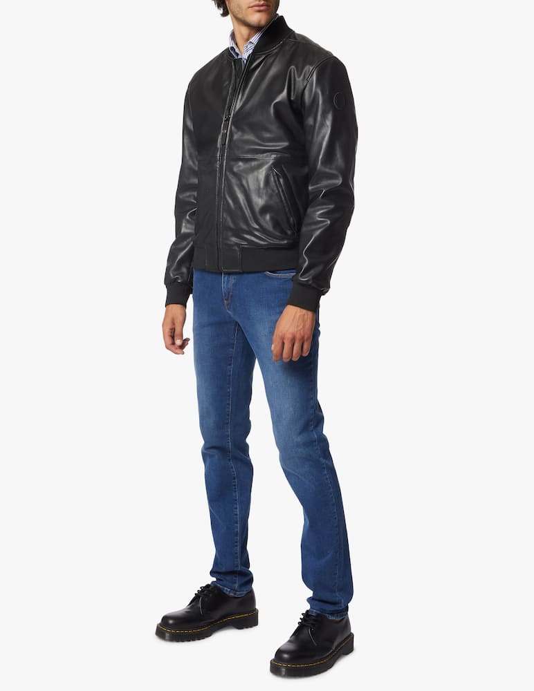 rinascente Trussardi Bomber in pelle soft touch