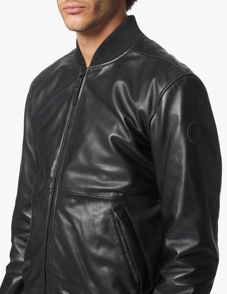 rinascente Trussardi Bomber in pelle soft touch