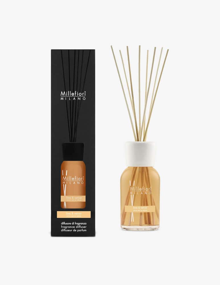 Millefiori Milano Milano Diffusore di fragranza Lime & Vetiver 250ml - immagine 1 Millefiori Milano Milano Diffusore di fragranza Lime & Vetiver 250ml - immagine 1