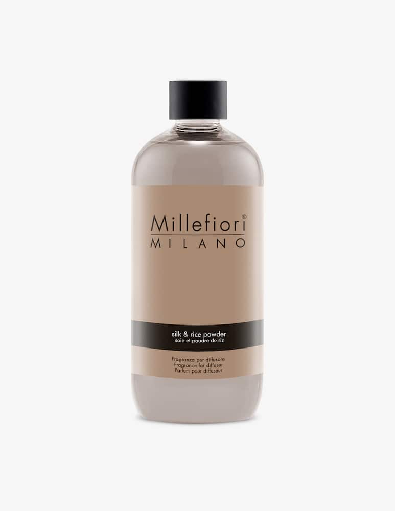 Millefiori Milano Milano Fragranza per diffusore Silk & Rice Powder 500ml - immagine 1 Millefiori Milano Milano Fragranza per diffusore Silk & Rice Powder 500ml - immagine 1