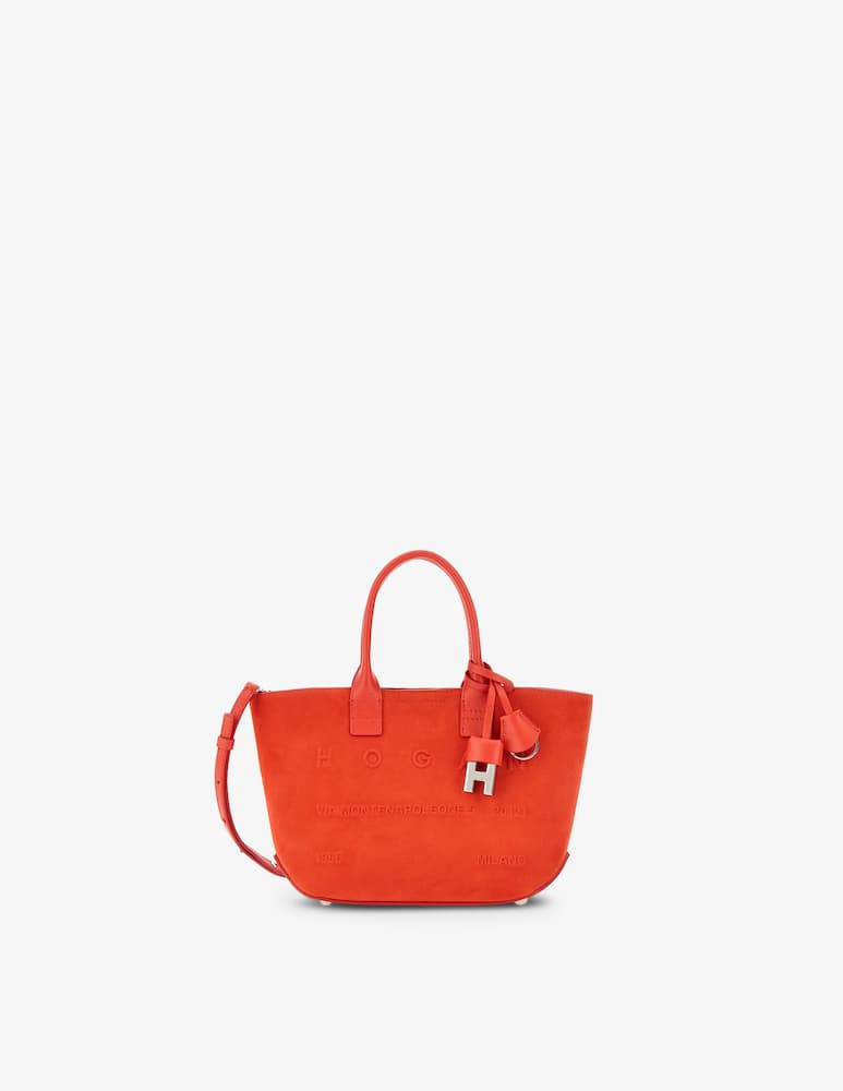rinascente Hogan Script mini shopping bag