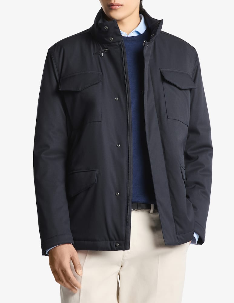 rinascente Fay Travel field jacket in stretch wool