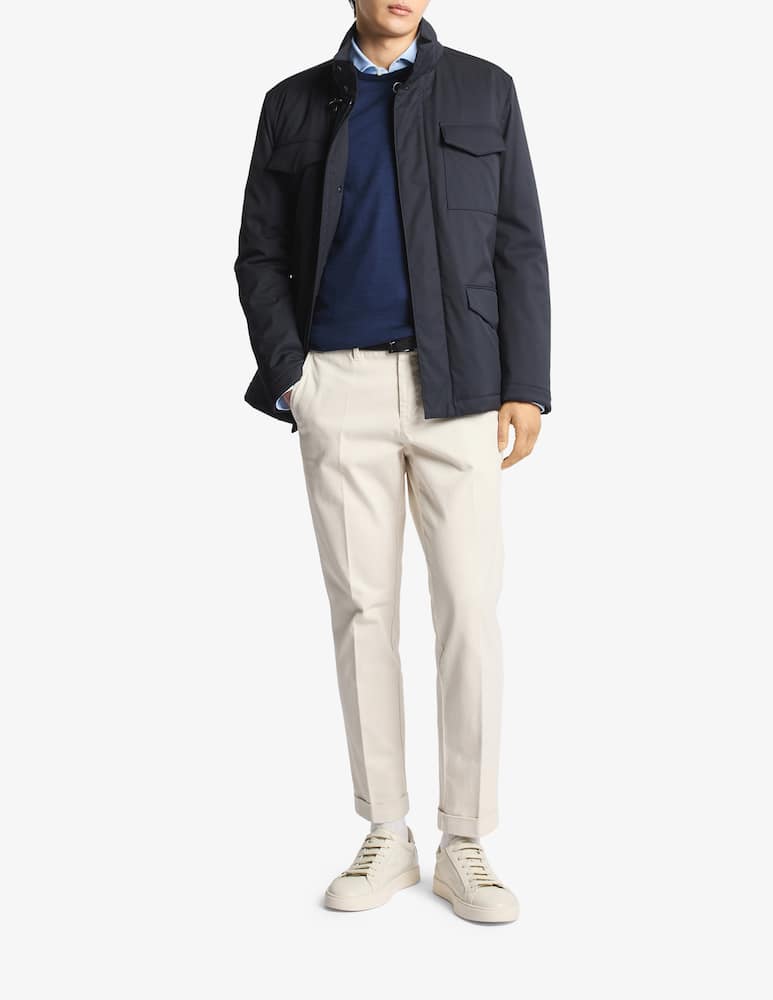 rinascente Fay Travel field jacket in stretch wool