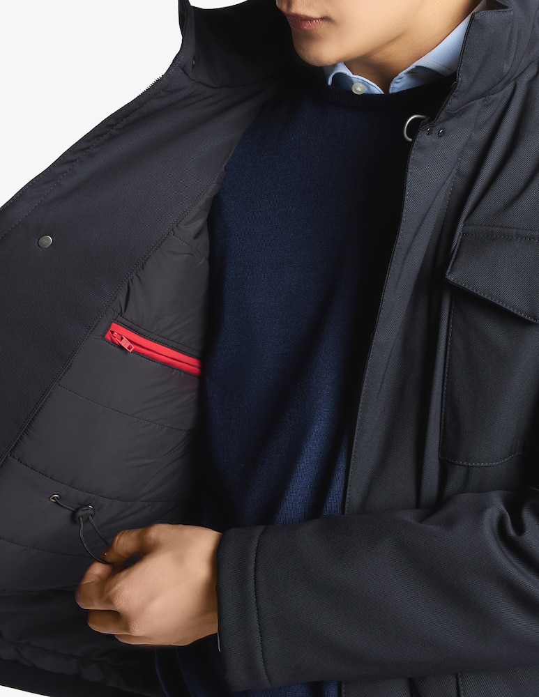 Fay Travel field jacket in stretch wool - picture 4 Fay Travel field jacket in stretch wool - picture 4