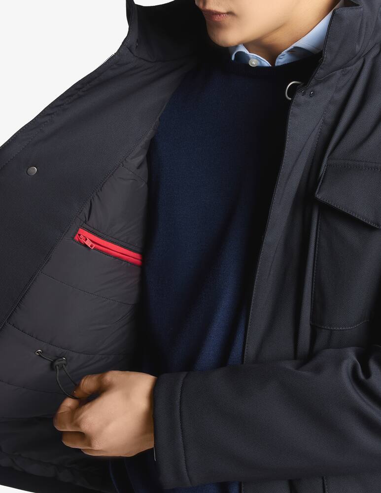 rinascente Fay Travel field jacket in stretch wool