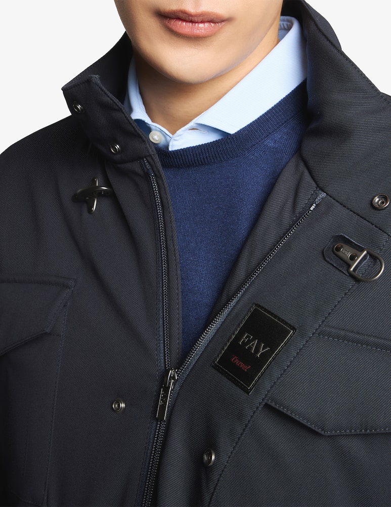 Fay Travel field jacket in stretch wool - picture 5 Fay Travel field jacket in stretch wool - picture 5