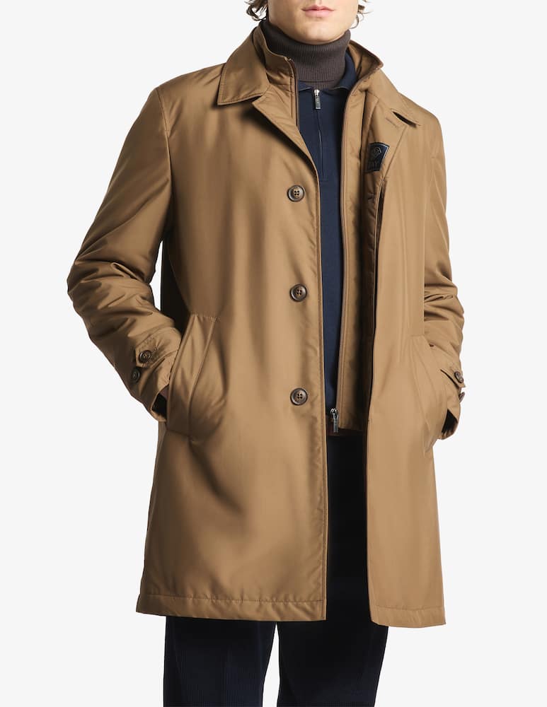 rinascente Fay Morning coat in technical poplin