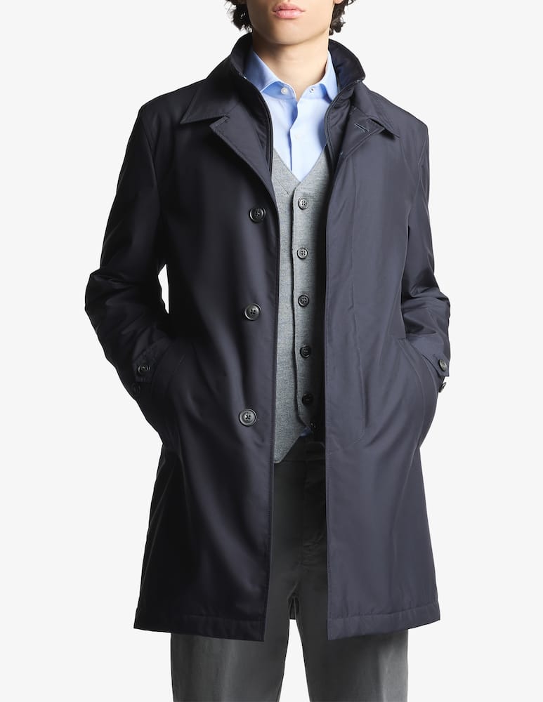 rinascente Fay Morning coat in popeline tecnico