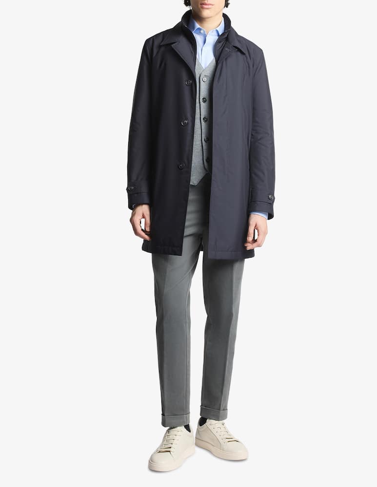 rinascente Fay Morning coat in popeline tecnico