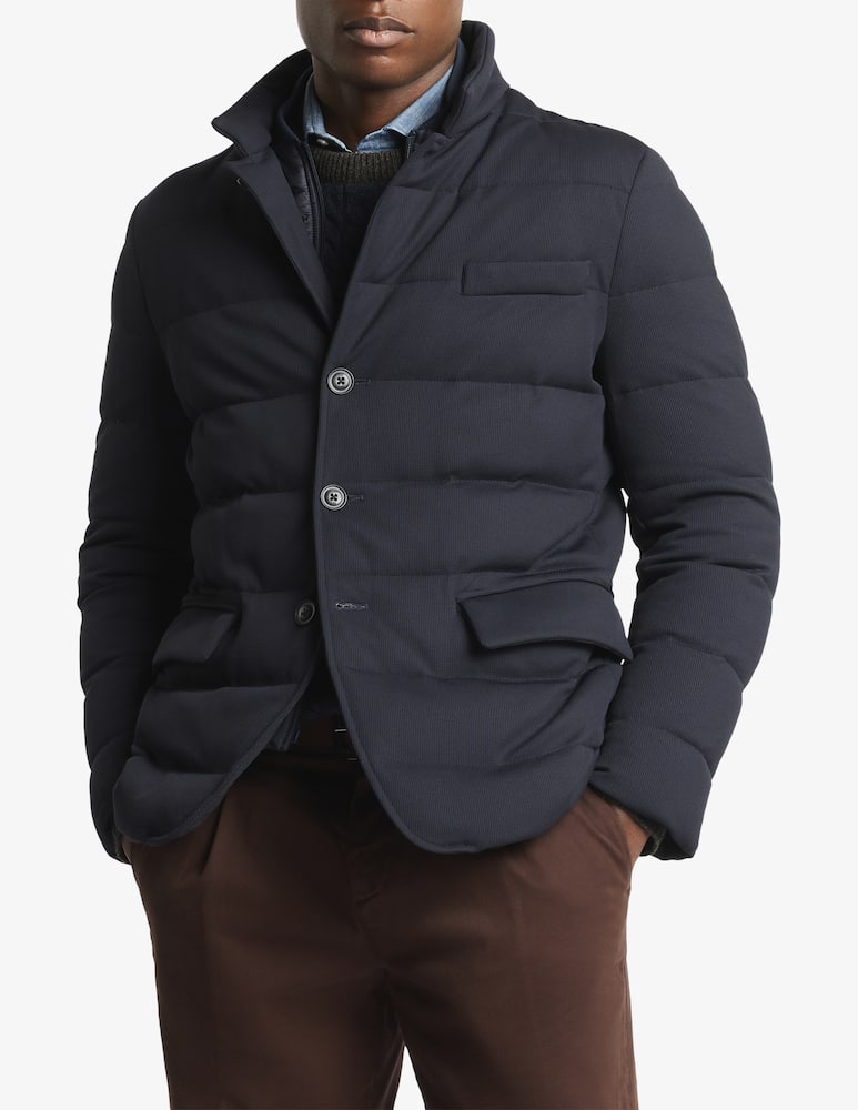 rinascente Fay Technical jersey down jacket