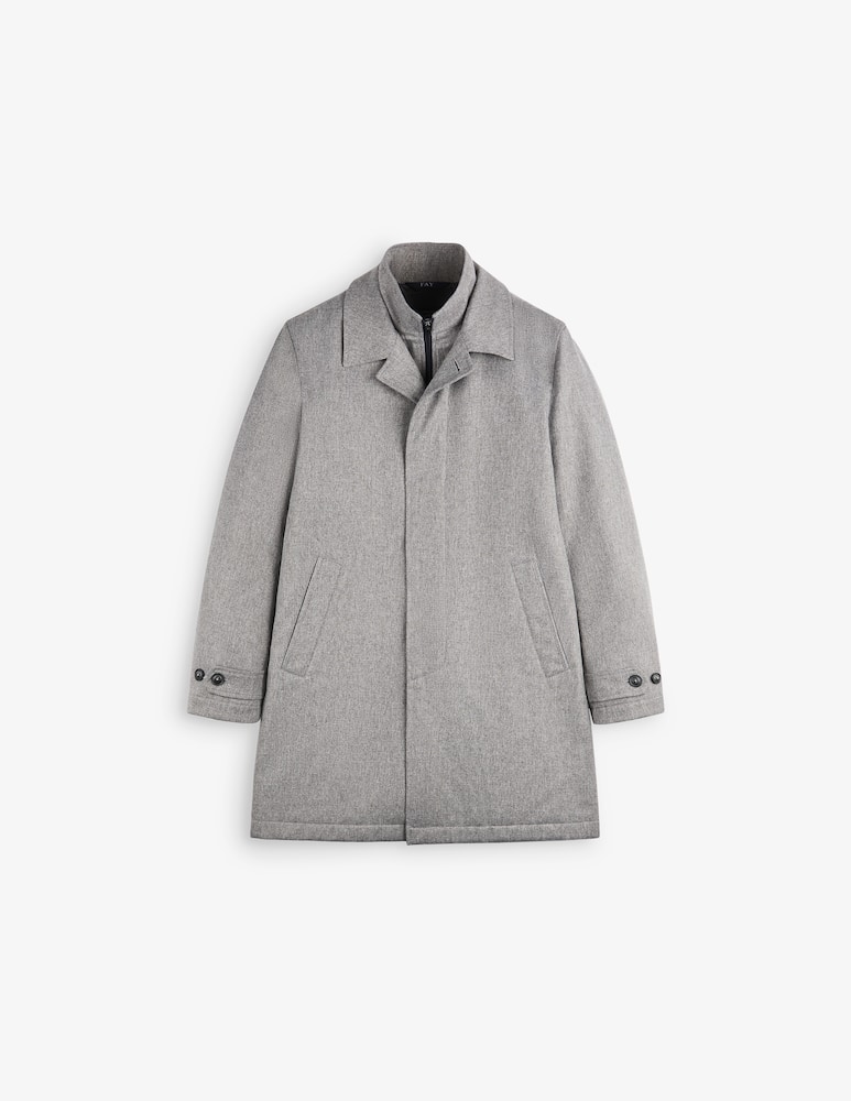 rinascente Fay Morning coat in technical twill