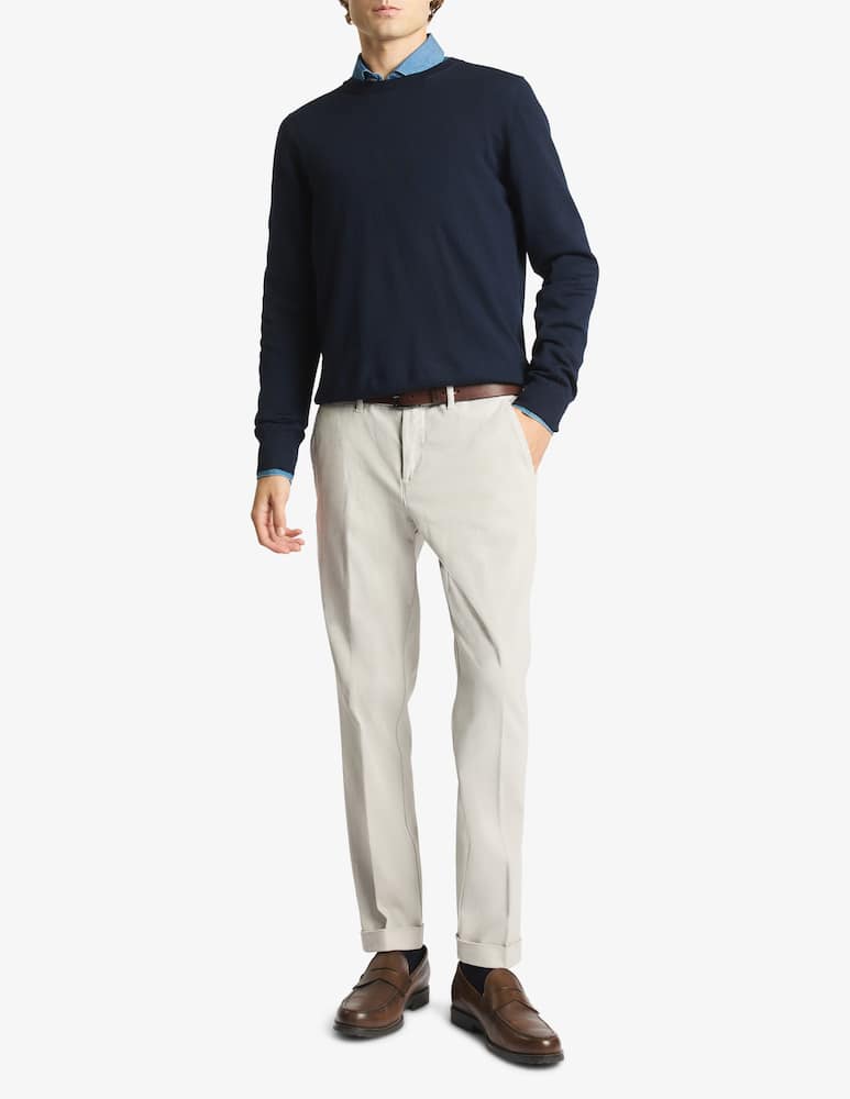 rinascente Fay Maglia girocollo in lana merino