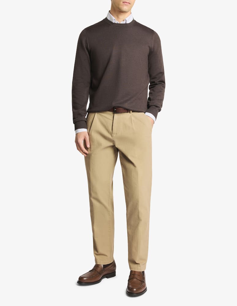 Fay merinos wool round-neck jumper - picture 2