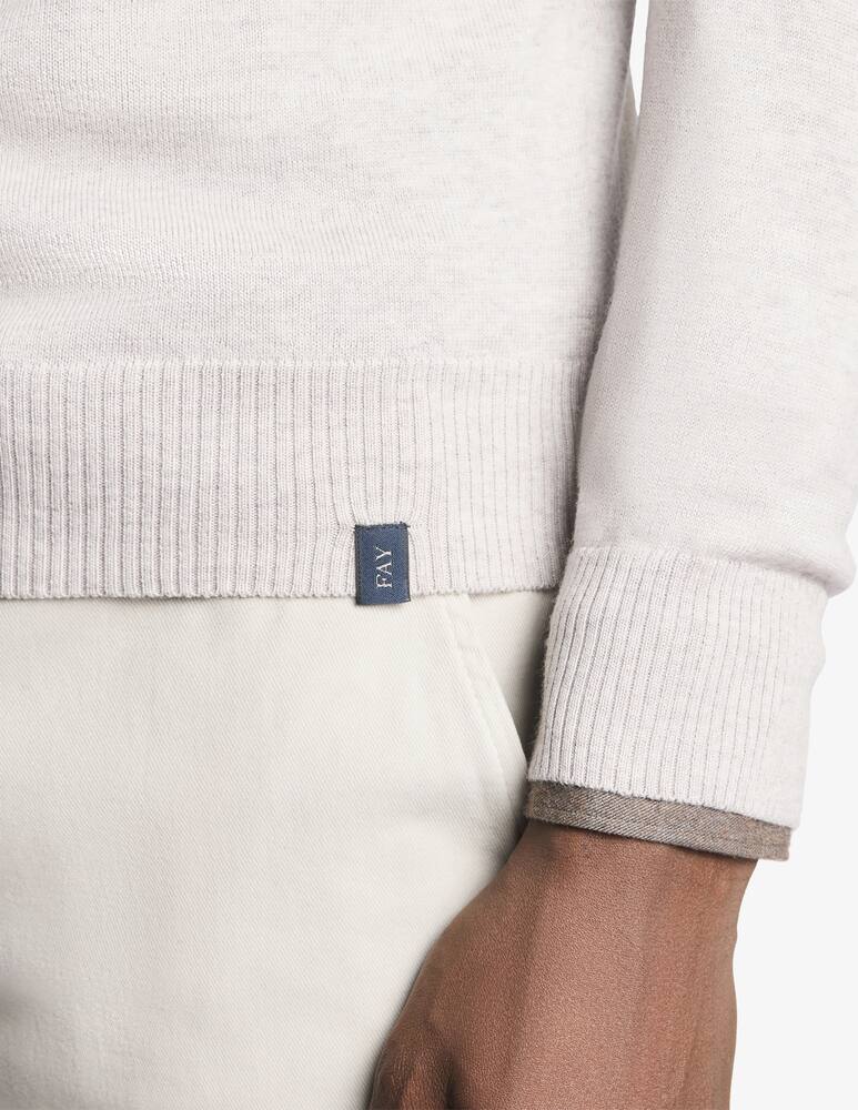 rinascente Fay Merino wool crewneck jumper