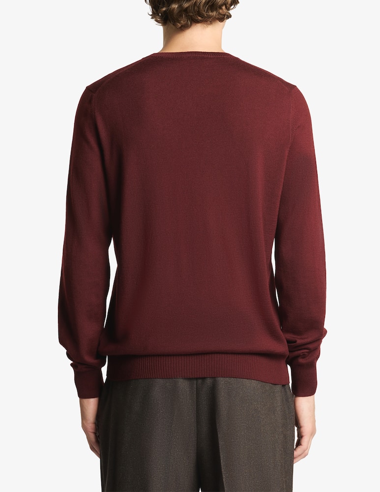 Fay Maglia girocollo in lana merino - immagine 3 Fay Maglia girocollo in lana merino - immagine 3