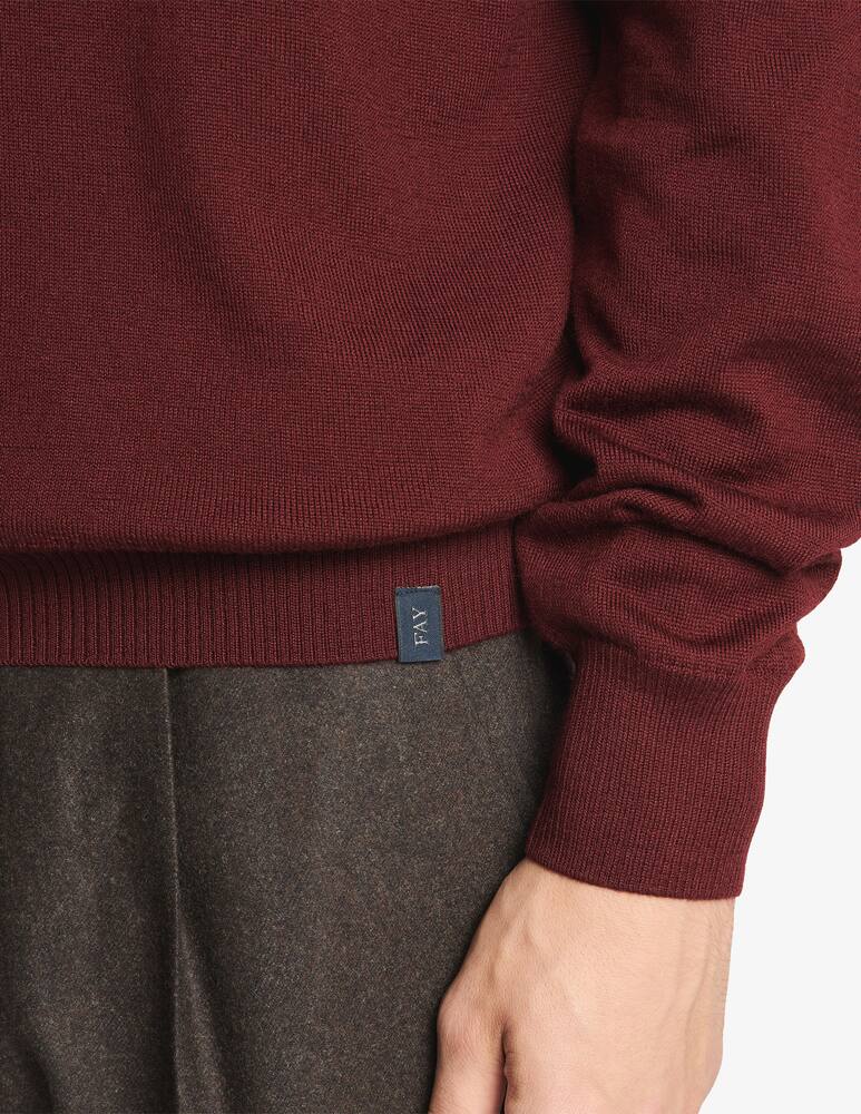 rinascente Fay Merino wool crewneck jumper