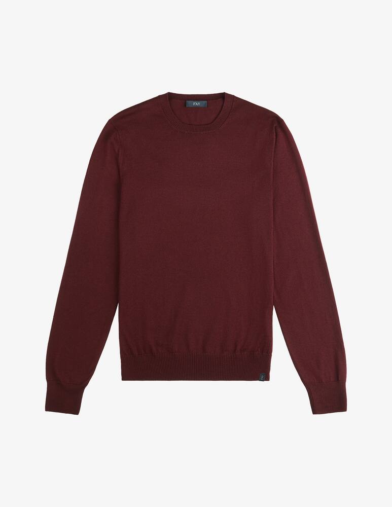 rinascente Fay Merino wool crewneck jumper