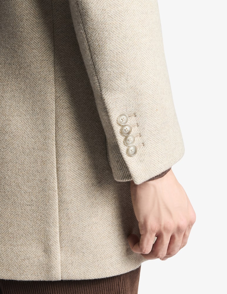 Fay Wool herringbone coat - picture 5 Fay Wool herringbone coat - picture 5