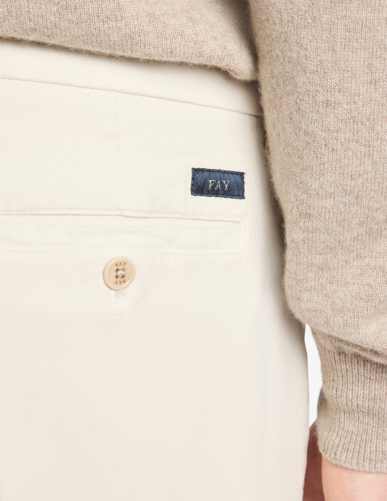 rinascente Fay Pantaloni slim fit in gabardine