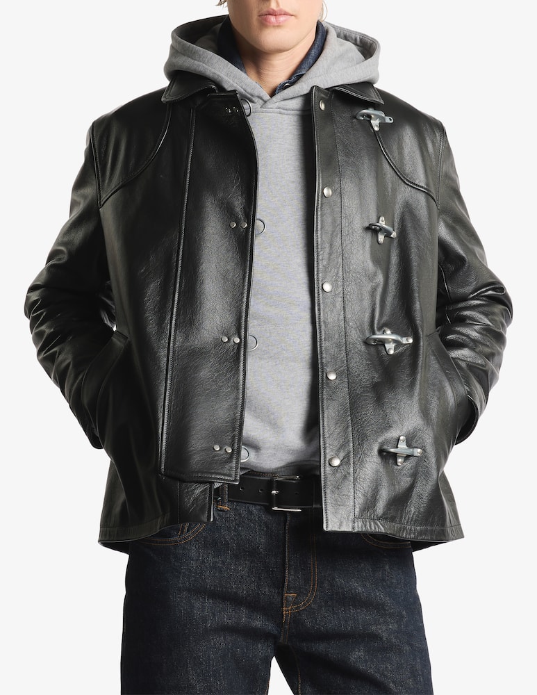 rinascente Fay Leather jacket