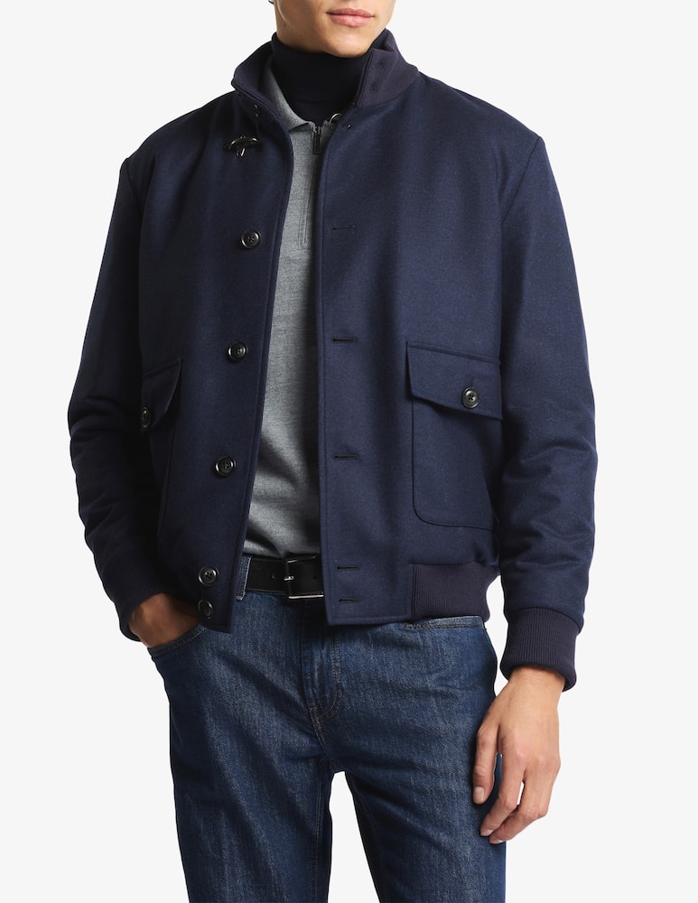 Fay wool bomber jacket - picture 1 Fay wool bomber jacket - picture 1