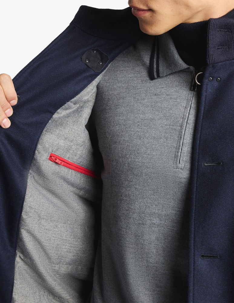 Fay wool bomber jacket - picture 4 Fay wool bomber jacket - picture 4