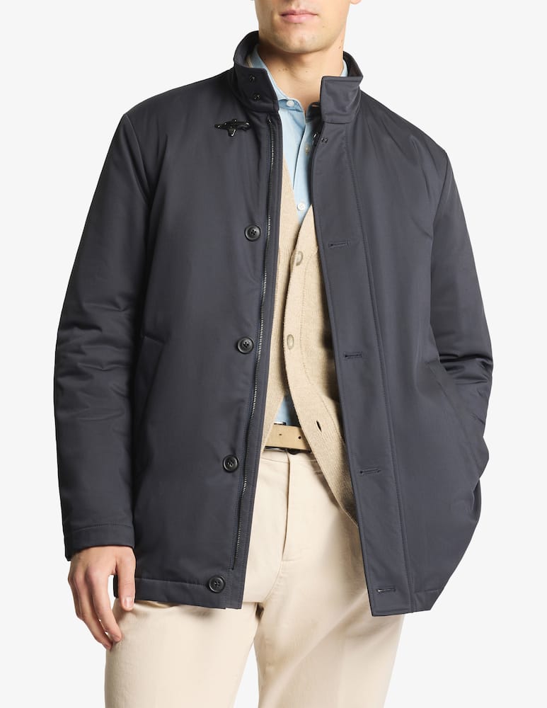 rinascente Fay Caban in gabardine tecnica