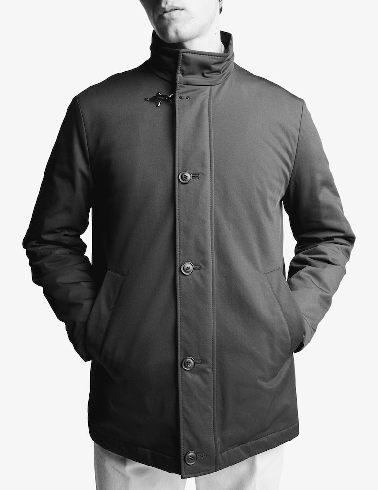 rinascente Fay Caban in gabardine tecnica