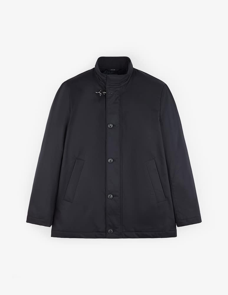 rinascente Fay Caban in gabardine tecnica