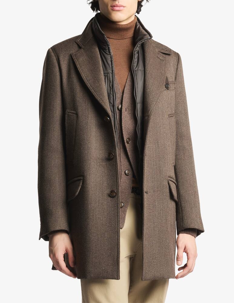 Fay Driving coat in twill di lana - immagine 1 Fay Driving coat in twill di lana - immagine 1