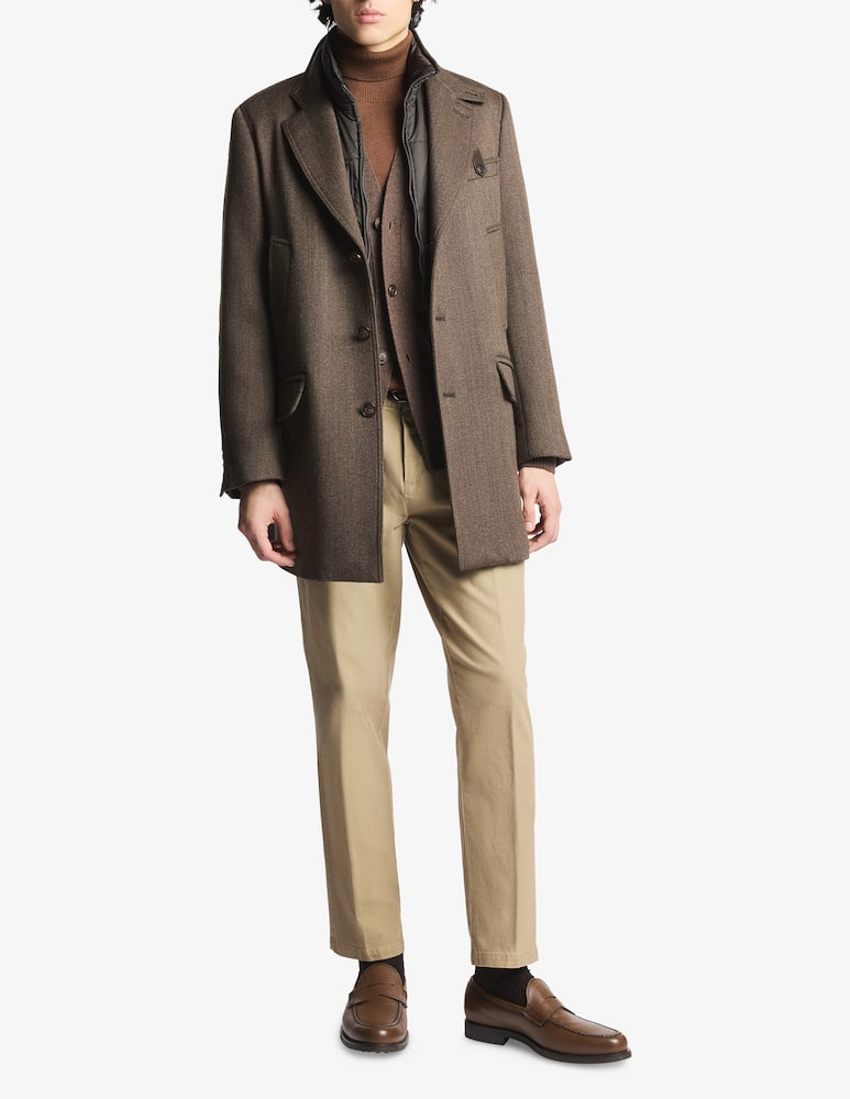 Fay Driving coat in twill di lana - immagine 2 Fay Driving coat in twill di lana - immagine 2