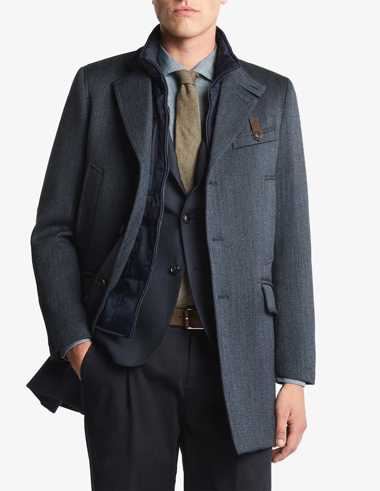 Fay Driving coat in lana - immagine 1 Fay Driving coat in lana - immagine 1
