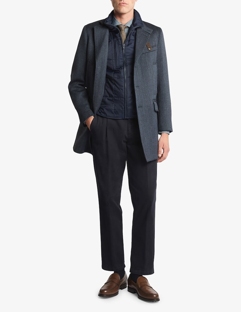 Fay Driving coat in lana - immagine 2 Fay Driving coat in lana - immagine 2
