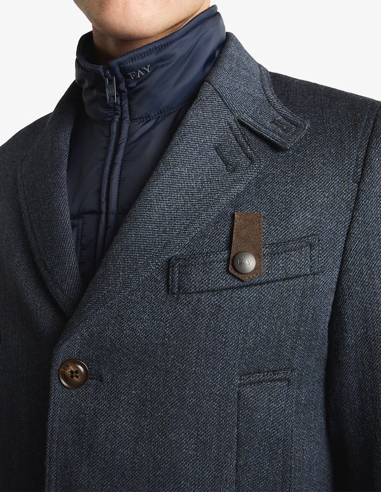 Fay Driving coat in lana - immagine 6 Fay Driving coat in lana - immagine 6