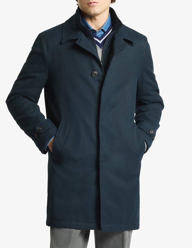 Fay Morning coat in twill tecnico - immagine 1