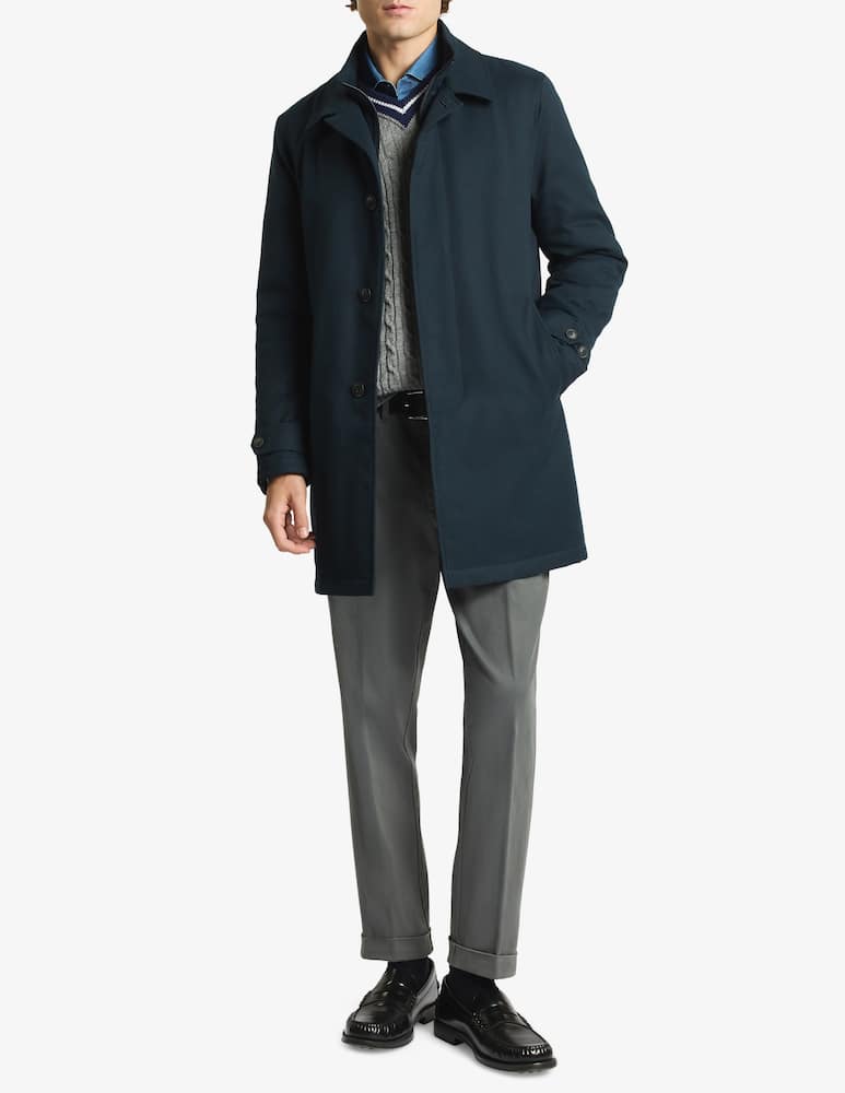 Fay Morning coat in twill tecnico - immagine 2