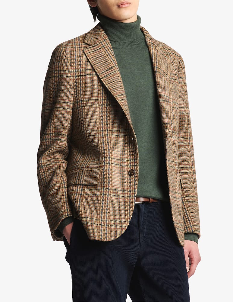 Fay Overcheck wool jacket - picture 1 Fay Overcheck wool jacket - picture 1
