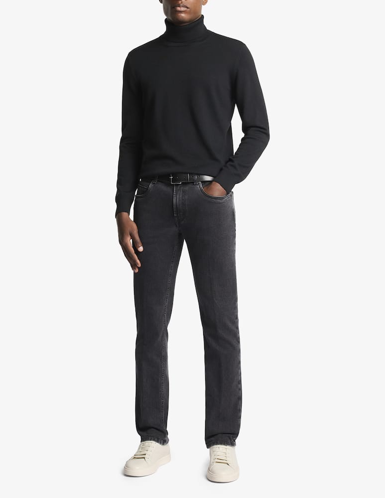 rinascente Fay Merino wool turtleneck jumper