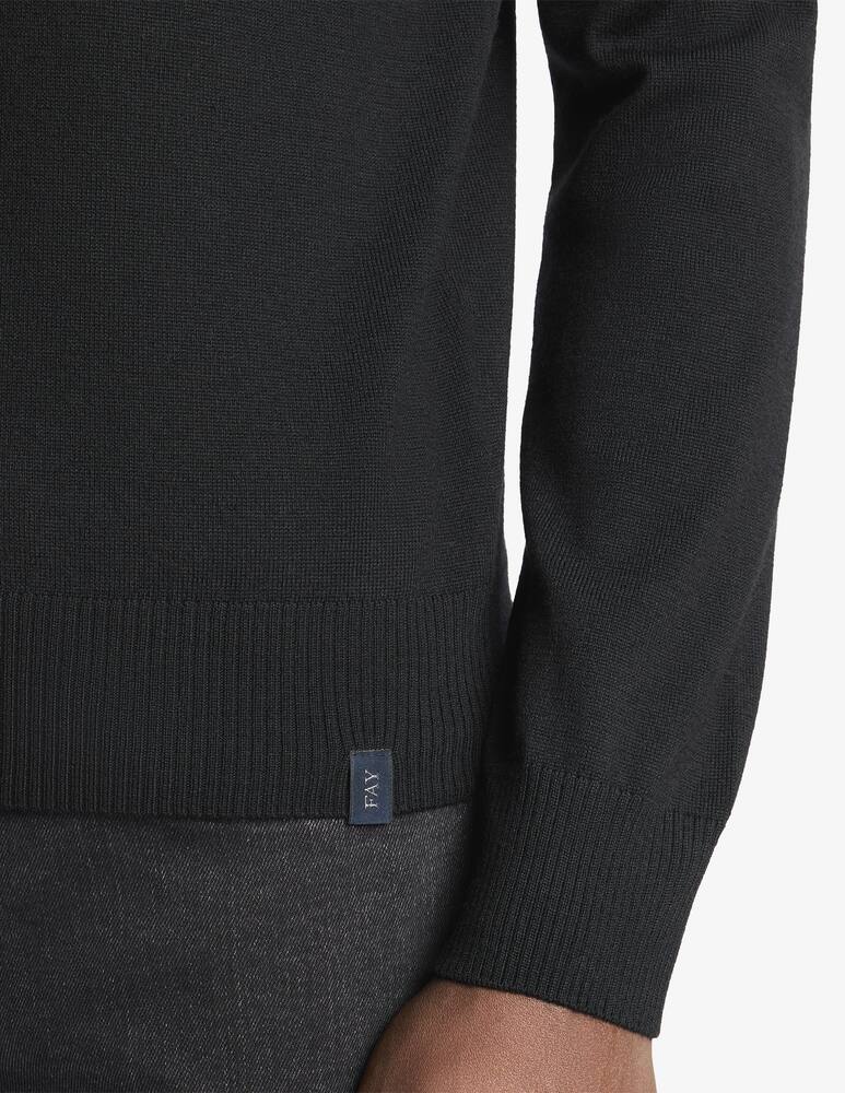 rinascente Fay Merino wool turtleneck jumper