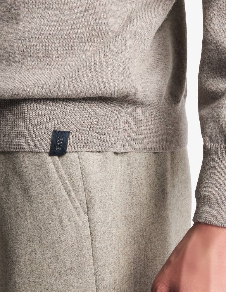 rinascente Fay Merino wool polo shirt
