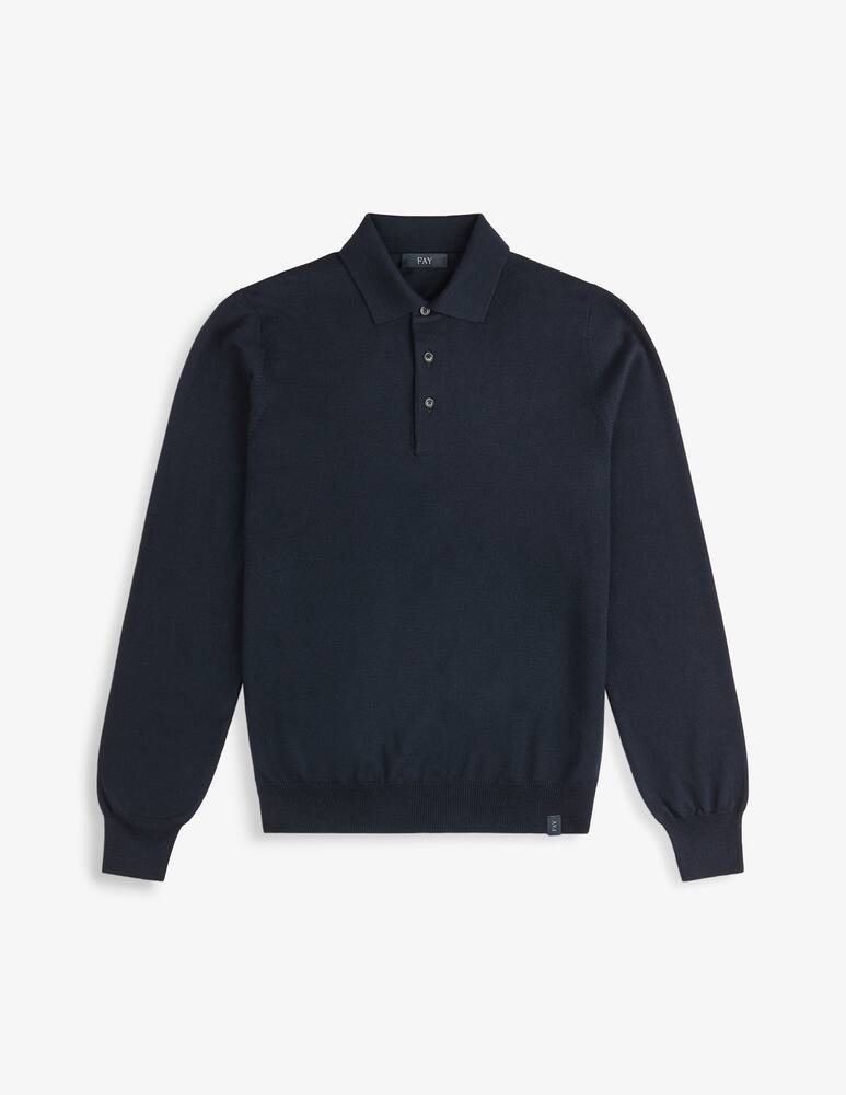 rinascente Fay Polo in lana merino