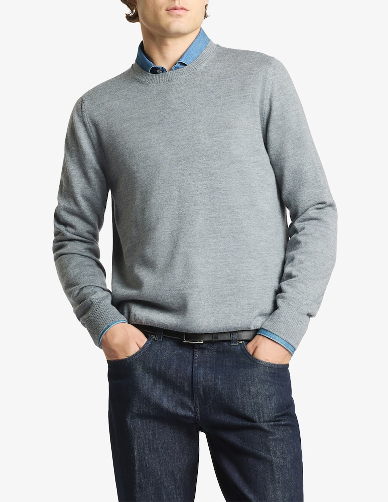 rinascente Fay Maglia girocollo in lana merino