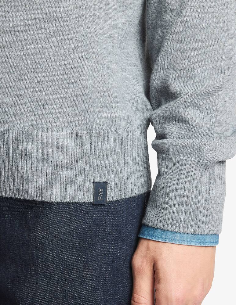 rinascente Fay Maglia girocollo in lana merino