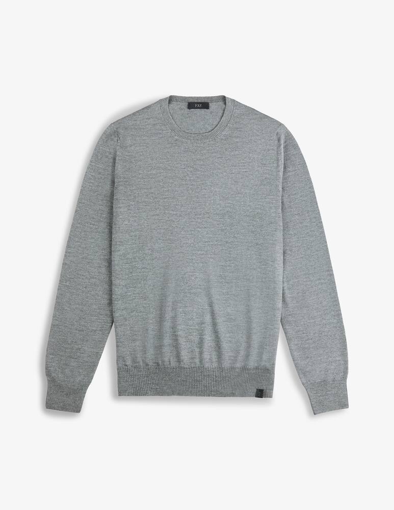rinascente Fay Maglia girocollo in lana merino