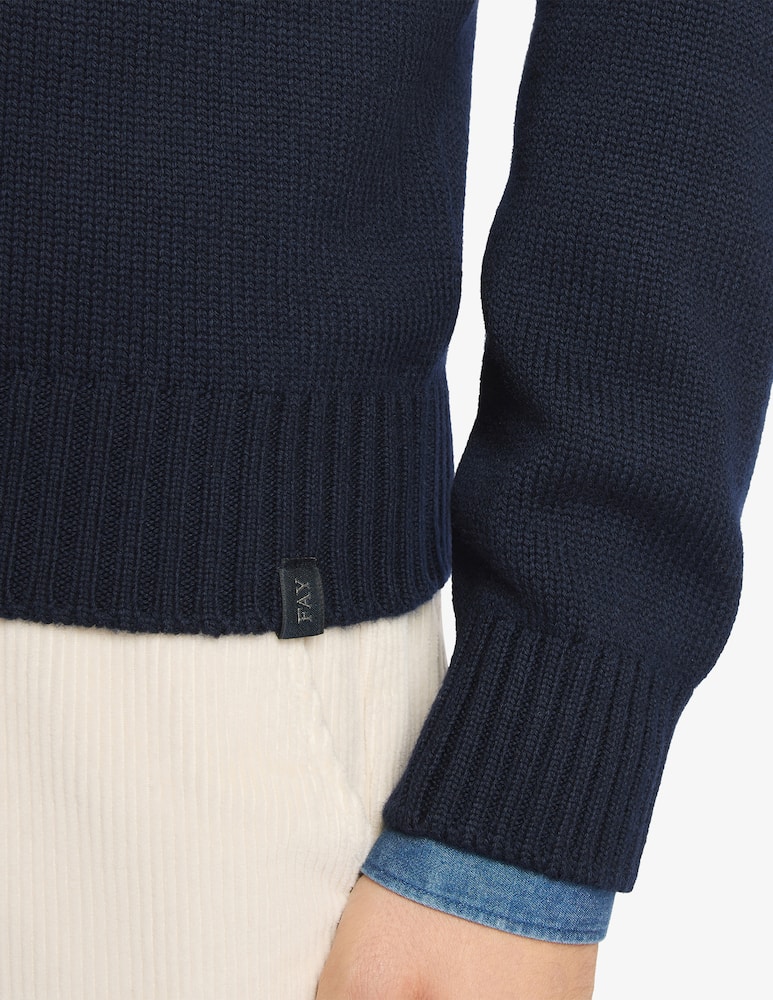 Fay Wool mock turtleneck - picture 4