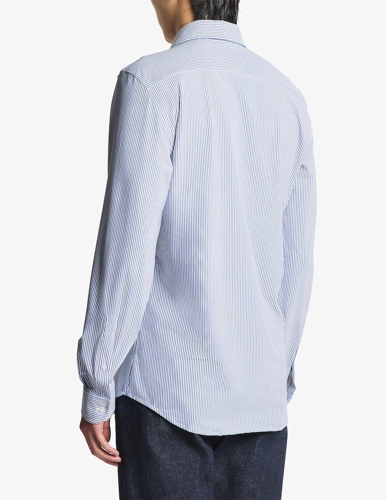 rinascente Fay Camicia regular fit in jersey tecnico rigato