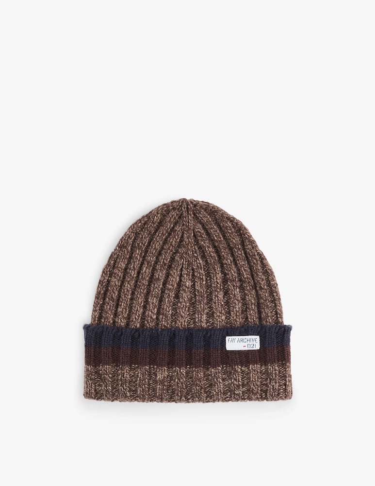 rinascente Fay Merino wool beanie hat