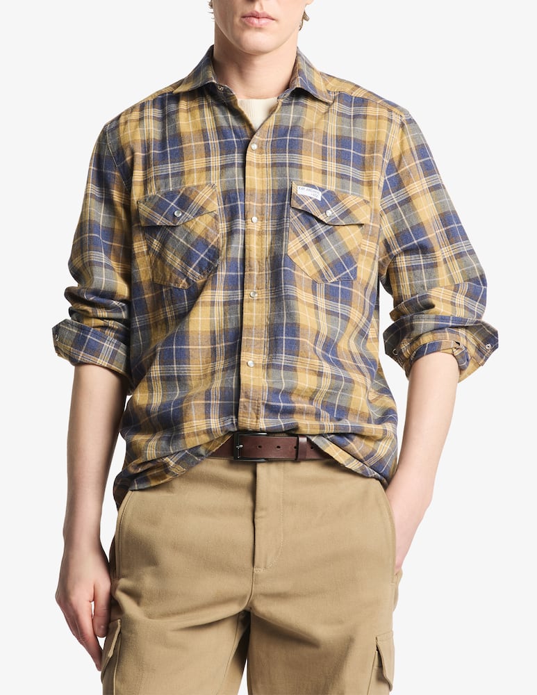 Fay Check flannel shirt - picture 1 Fay Check flannel shirt - picture 1