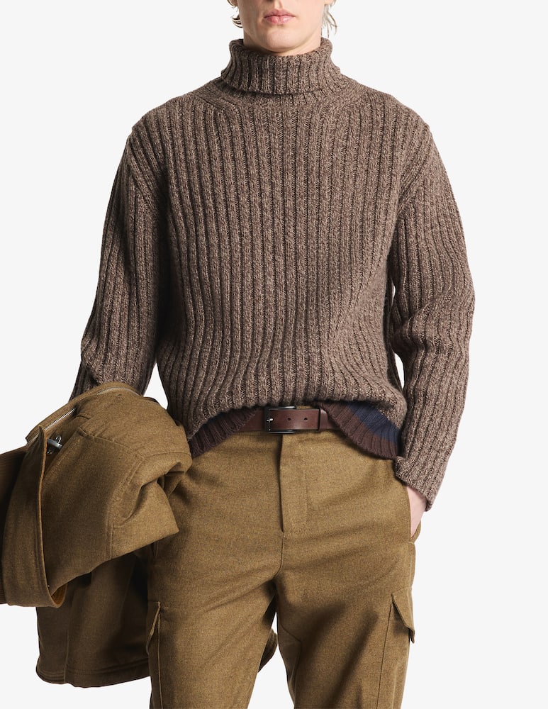 rinascente Fay Merino wool turtleneck jumper